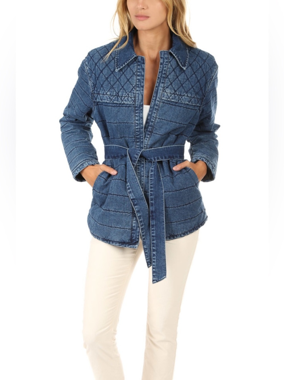 FRAME Le Quilted Jacket in Matheson